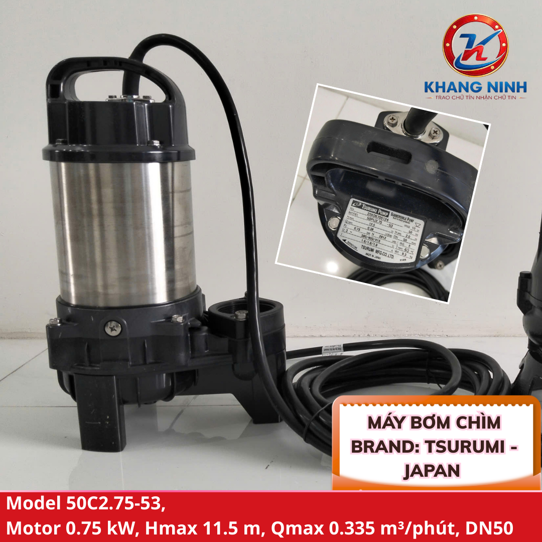bơm chìm Tsurumi